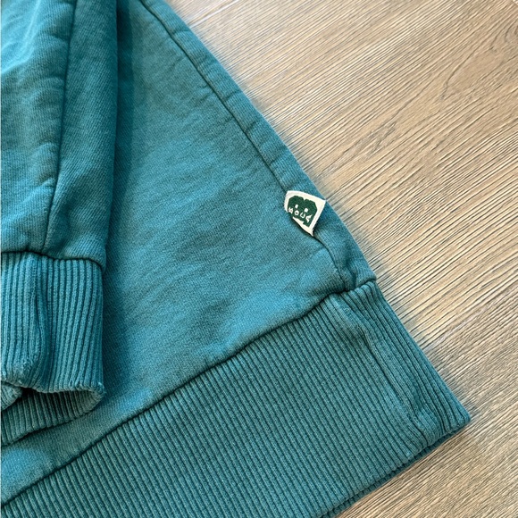 Boca Authentic Sportswear Teal Crewneck Sweatshirt Pullover Vintage 90s Retro - Picture 5 of 9